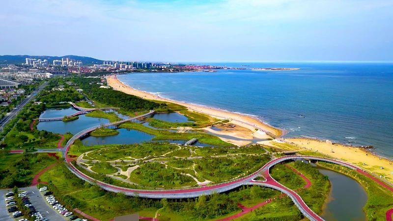 △山东日照市阳光海岸绿道