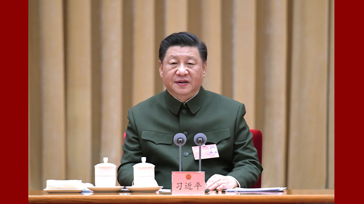 習近平：貫徹依法治軍戰略 提高國防和軍隊建設法治化水平